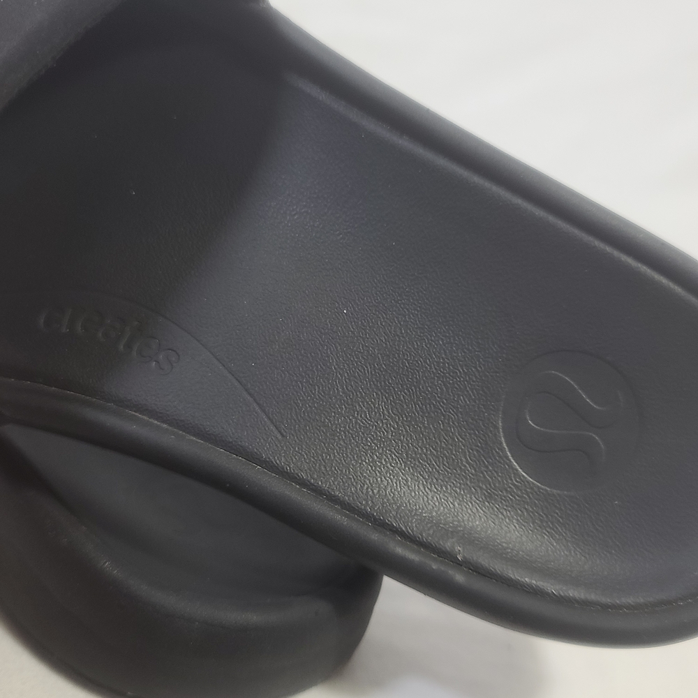 lululemon athletica Black Slide Sandals Size 11 - Picture 10 of 14